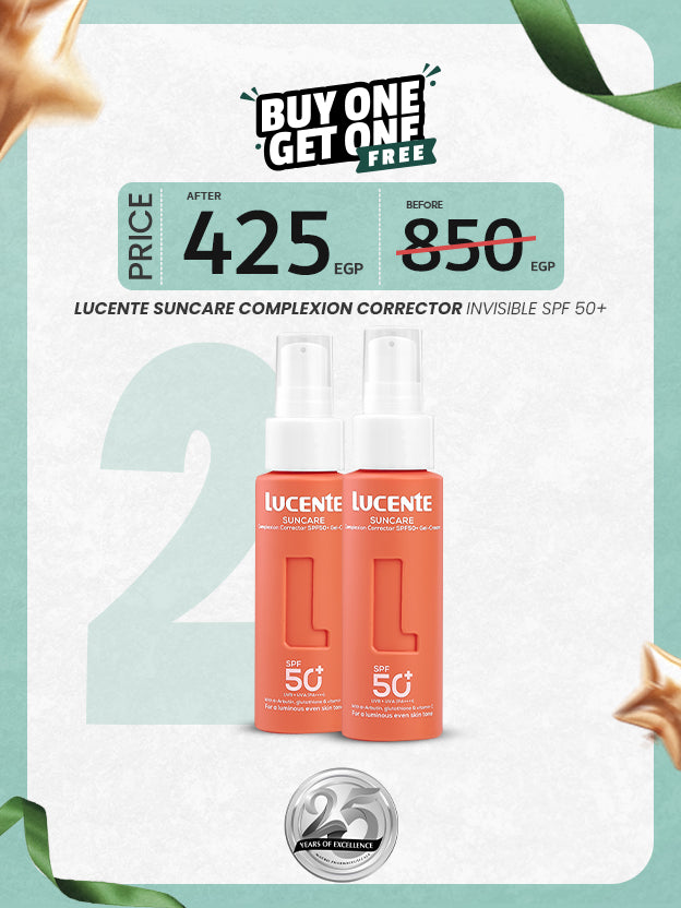 Double Lucente Suncare - Complexion Corrector Invisible SPF 50+ -50Ml