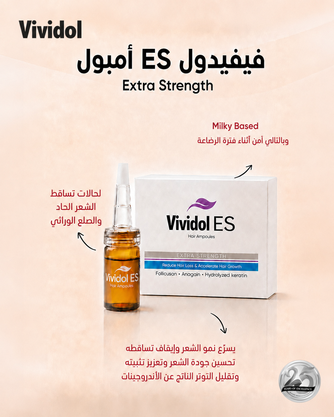 Vividol ES Hair Ampoules
