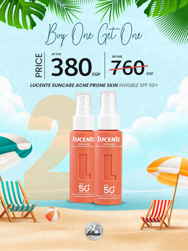 Double Lucente Suncare - Acne Prone Skin Invisible SPF 50+
