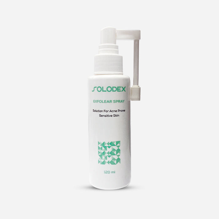 Solodex exfolear spray